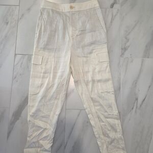 Vince Light Beige Cargo Pants